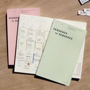 [디작소][만년형] 시퀀스 투 시퀀스 플래너 (1년6개월)