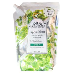 르샤트라 실내건조 섬유유연제 리필 애플민트 1.6L