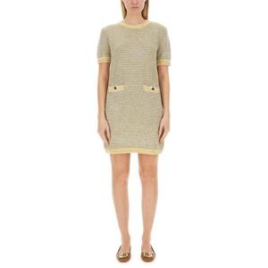 토리버치 여성 아이보리 벨벳 미니 드레스 157036_966