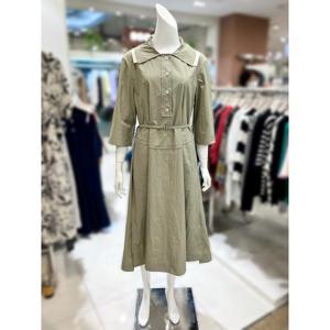 소고 세이브존01 카라넥 롱 벨티드 원피스 TAK2PA02