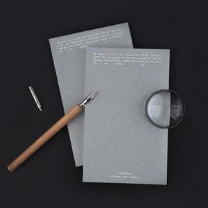 덕플러스문구 오디너리 오르빗 그리드 노트(만년필 노트)