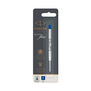 파카 볼펜심 큉크플로우 F촉 청색 0.8mm (1개)