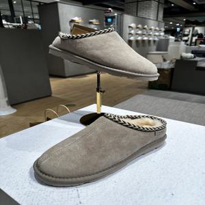 [베어파우(슈즈)]TABITHA 여성 소가죽 방한화 양털 양모 슬립온 머쉬룸 2973500QD-W 2CM