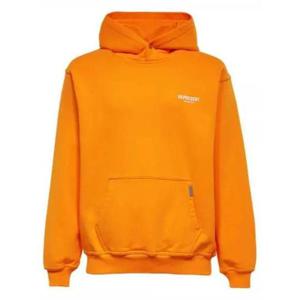 리프레젠트 후드 티셔츠 M04153237 ORANGE DOM