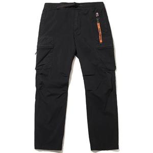 파라점퍼스 스트레이트 팬츠 23SSPMPANRM04541 BLACK DOM