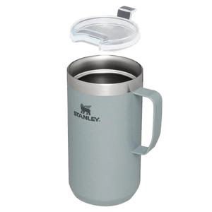 스탠리 클래식 진공 캠프 머그컵 텀블러 709ml 해머톤실버 스탠리텀블러