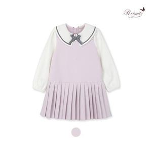 더센트럴 페리미츠 TC01 빅카라 주름 원피스 P2511O650