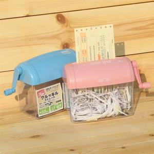 나카바야시 영수증 전용 A6 수동 문서세단기 NSH-S01