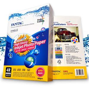 팬텍 사진인화지 포토용지 4x6 260gsm 1팩(100장)
