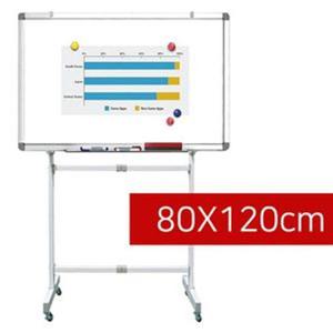 금강 자석 이동식 화이트보드 (80x120cm)