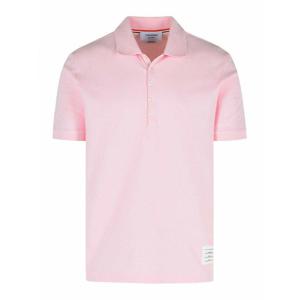 [THOM BROWNE] 남성 폴로 핑크 코튼 셔츠 MJP110P00050680 Nude Neutrals /8