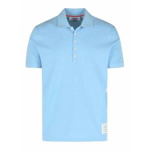 [THOM BROWNE] 남성 폴로 셔츠 인 라이트 Blue 코튼 MJP110P00050480 /8