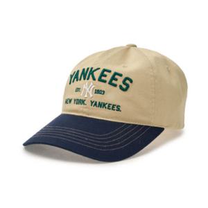 [MLB] 바시티 레터링 배색 언스트럭쳐 볼캡(3ACPV085N)