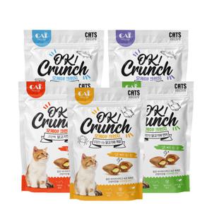 오케이 크런치 60g 고양이간식