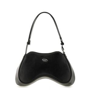 디젤 여성 블랙 지퍼 숄더백 X10201_PR227T8013