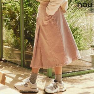 나우  (1NUSKW3501_DI) W GD코듀로이스커트 DUSTY PINK