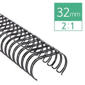 플라스틱링 카피어랜드 2대1 와이어링 32mm 40개입