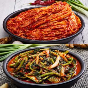 Fresh 우수상김치 솜씨가 김치 혼합세트 행사 총10kg (포기김치 5kg+열무김치 5kg)