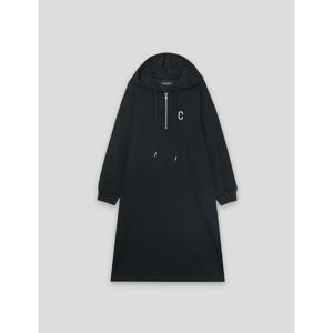 [코데즈컴바인]코데즈 자수 후드 져지원피스 (CKA-TO380W2)