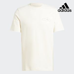 [아디다스(퍼포먼스)]남녀공용 엘리베이티 센스 그래픽 반팔 티셔츠/M SS ELVT T IN6264