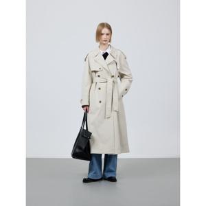 [쥬크]더블버튼 벨티드 트렌치코트 (Z251MSI002)