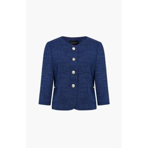 [LYNN] 린 라운드넥 칠부 자켓 LCJKPE4100