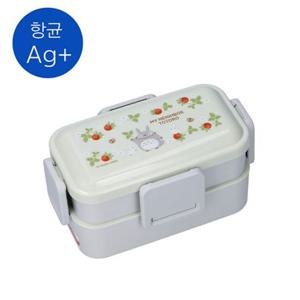 토토로 산딸기 돔형 2단 런치 도시락 600ML (일)(601262) 아동도시락 캐릭터도시락 어린이도시락 도시락세