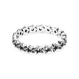 판도라 190029C00 밴드 오브 어시메트릭 스타 실버 반지