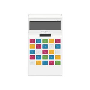 학교 사무실 은행 태양열 배터리 LCD 계산기 Rainbow