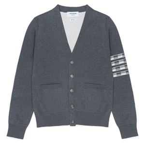 (명품) 톰브라운 4바 스트라이프 헥터 쟈카드 가디건