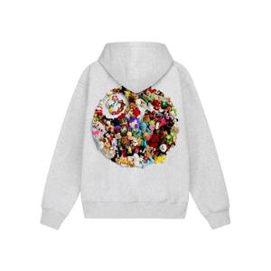 스투시 플러시 후드 애쉬 헤더 1924927