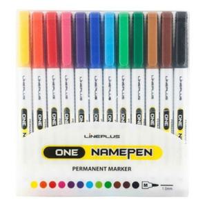 라인프러스 8400 12색 원네임펜 프로 세트