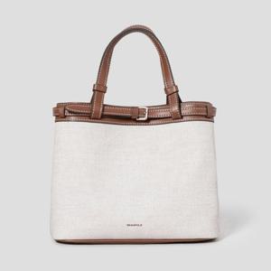 [빈폴] 파인 스몰 토트백 - 브릭 BE53D3M01C