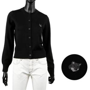 메종키츠네 MW00508KT1036 P199 볼드 폭스헤드 가디건