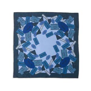 25 FW 프라다 프린트 트윌 스카프 2FF0042DGY TP432544658