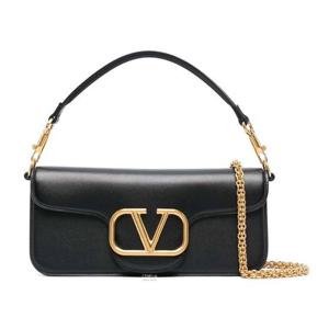 발렌티노 로코 가죽 숄더백 블랙 4W2B0K30 ZXL 0NO