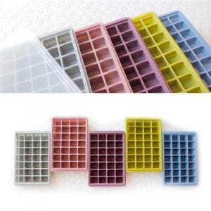 아트박스/아도라하우스 파스텔 실리콘 얼음틀 트레이 28구