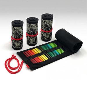 아트박스/아르누보 아르누보 72색 색연필 캔버스 롤케이스