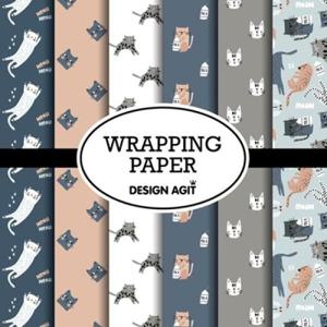 아트박스/디자인아지트 [기성]포장지고양이를부탁해