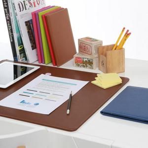 아트박스/아인텍 고급가죽 데스크매트