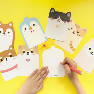 아트박스/핑크풋 핑크풋 2000 애니멀 스마트 엽서 ver2(10p)