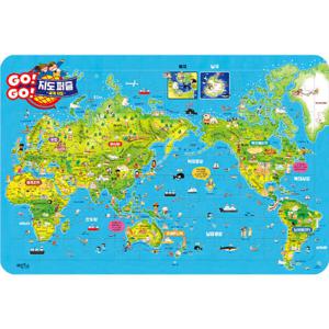 아트박스/퍼즐사랑 108조각 판퍼즐 - 고 고 세계 지도