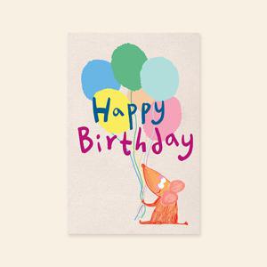 아트박스/캘리엠 캘리그라피 생일카드(MK3003_HAPPY BIRTHDAY)