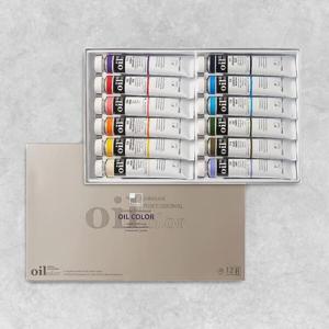 아트박스/신한화구 신한 전문가용 유화물감세트 50ml 12색 B