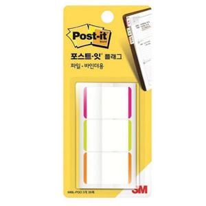아트박스/오피스큐 3M 포스트잇인덱스탭 686L PGO 38x25 4mm