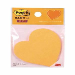 아트박스/오피스큐 3M 포스트잇슈퍼스티키 윙크하트 45매