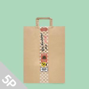 아트박스/프롬앤투 데일리 크라프트쇼핑백(극소)5매