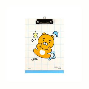 아트박스/키즈키즈 카카오프렌즈 라이언 A4 클립보드C05108*