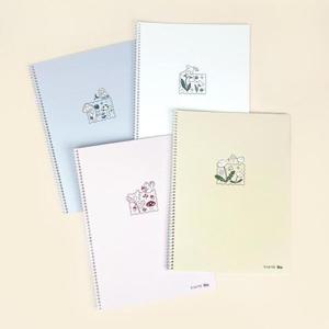 아트박스/아이비스 슬림원링노트(소소가든)