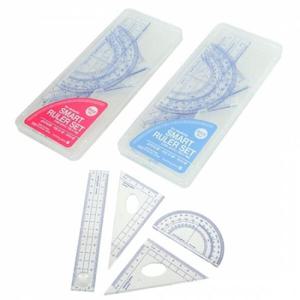 아트박스/모닝글로리 모닝글로리 스마트 삼각자/각도기 세트